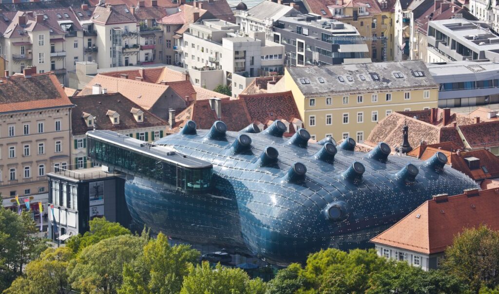 Kunsthaus Graz Ariel picture
