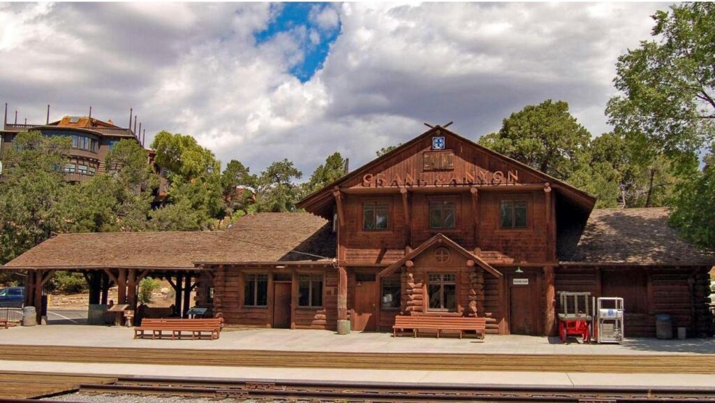 Grand Canyon Railway Depot at the South Rim