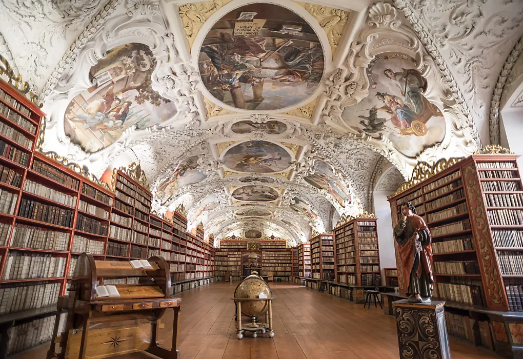 Historic hall of the Vatican Apostolic Library